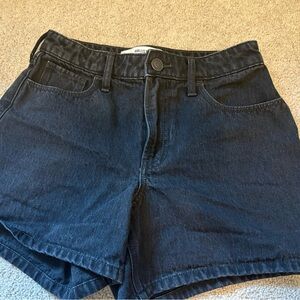 Hollister Black Jean Shorts